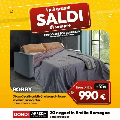 Volantino Dondi Home (valido fino al 31-03)