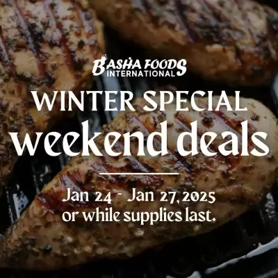 Basha Foods flyer (valid until 30-01)