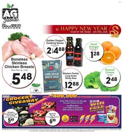 AG Foods flyer week 4 Page 1