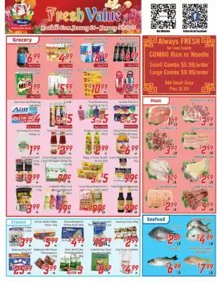 Fresh Value flyer (valid until 31-01)