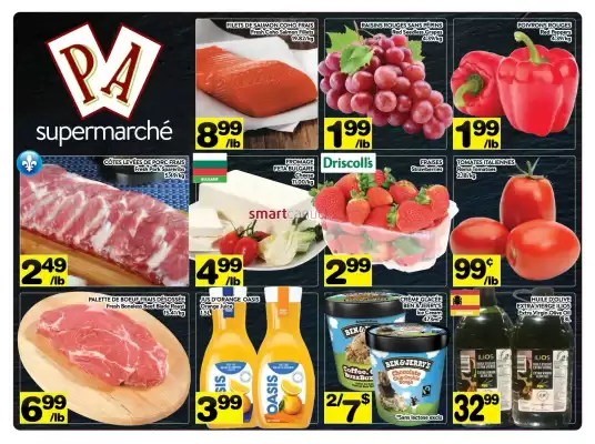 Supermarché PA flyer (valid until 2-02)