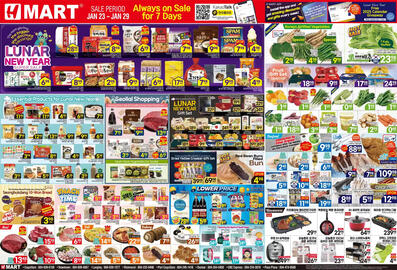 H-Mart flyer Page 1