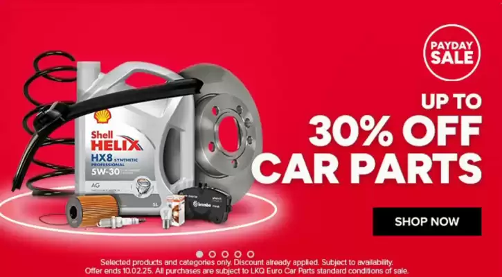 Euro Car Parts leaflet (valid until 10-02)