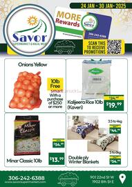 Savor Supermarket flyer Page 1