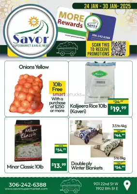 Savor Supermarket flyer (valid until 6-02)