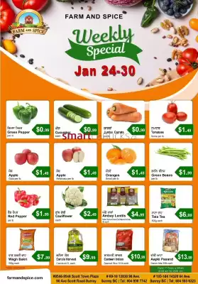 Farm And Spice Grocers flyer (valid until 6-02)