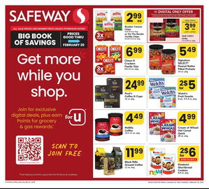 Safeway Weekly Ad Page 1