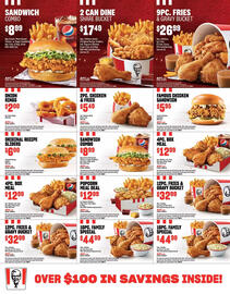 KFC flyer Page 2