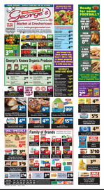 George's Market Weekly Ad week 4 Page 1