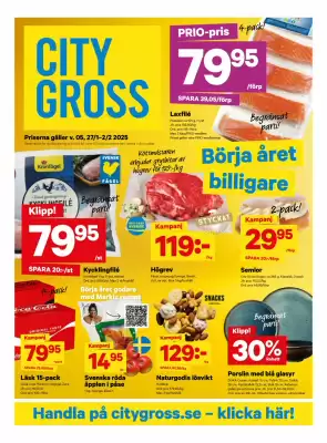 City Gross reklamblad (giltig till och med 2-02)