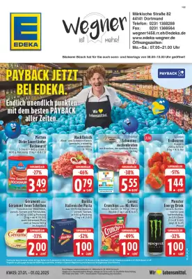 Edeka Wegner Prospekt (gültig bis 1-02)