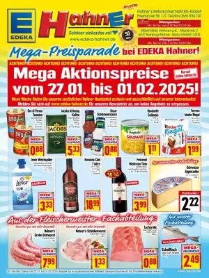 EDEKA Hahner Prospekt (gültig bis 1-02)