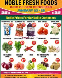 Noble Fresh Foods flyer week 5 Page 1