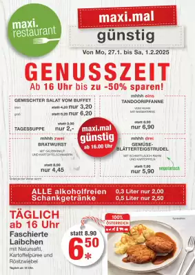 Maximarkt Flugblatt (gültig bis 2-02)