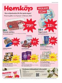 Hemköp reklamblad vecka 5 Sida 1