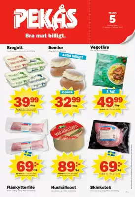 Pekås reklamblad (giltig till och med 2-02)