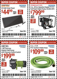 Harbor Freight Tools Weekly Ad Page 1