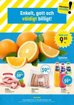 Eurocash reklamblad (giltig till och med 23-02)