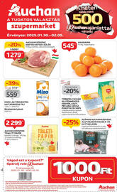 Auchan akciós újság | Szupermarket Oldal 1