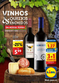 Folheto Lidl | Vinhos, Queijos e Enchidos Página 1