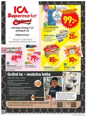 ICA Supermarket reklamblad (giltig till och med 2-02)