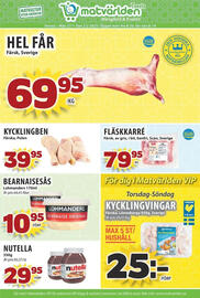 Matvärlden Tensta reklamblad vecka 5 Sida 1