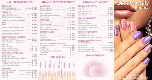 Dream Nails Beauty catalogue Page 1