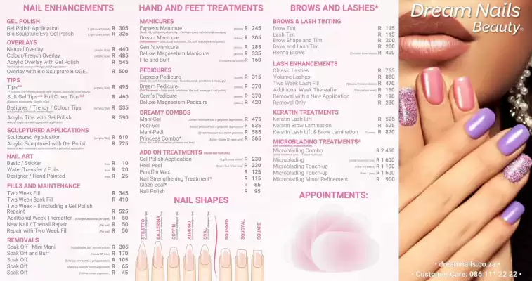 Dream Nails Beauty catalogue (valid until 31-12)