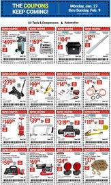 Harbor Freight Tools Weekly Ad Page 1