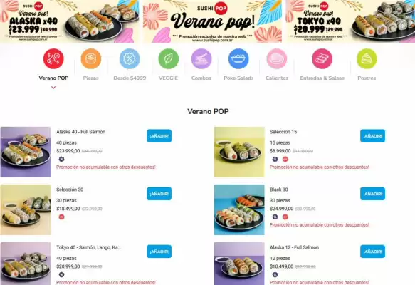 Catálogo Sushi Pop (válido hasta 4-02)