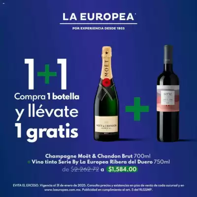 Catálogo La Europea (válido hasta 31-01)