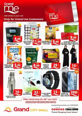 Grand Hyper Market catalogue (valid until 28-01)