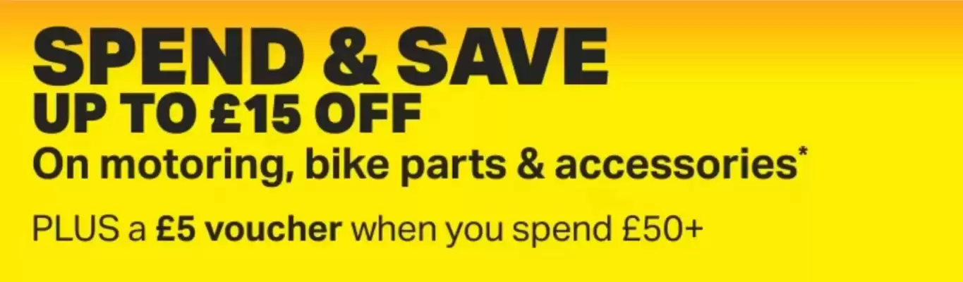 Halfords leaflet (valid until 10-02)