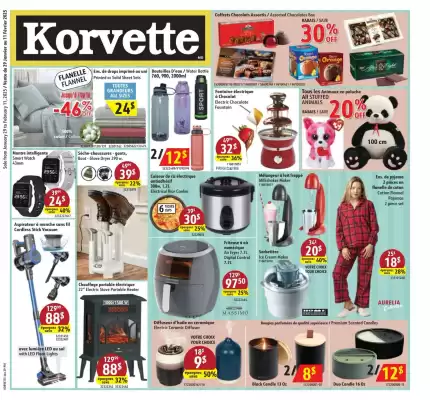 Korvette flyer (valid until 29-01)