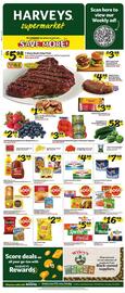 Harveys Supermarkets Weekly Ad week 5 Page 1