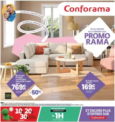 Catalogue Conforama (valable jusqu'au 24-02)