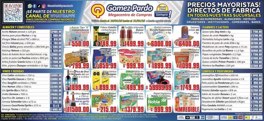 Catálogo Gomez Pardo (válido hasta 12-02)