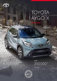 Toyota akciós újság | Aygo X 2024 Oldal 1