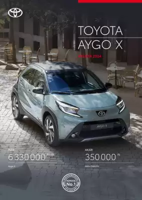 Toyota akciós újság (érvényes eddig: 8-04)