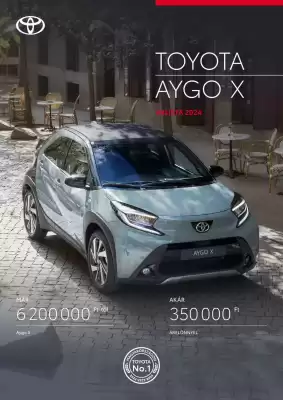 Toyota akciós újság (érvényes eddig: 28-01)