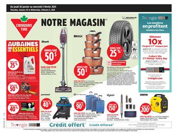 Canadian Tire flyer Page 1