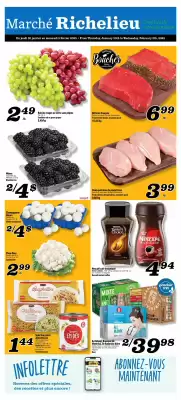 Marché Richelieu flyer (valid until 12-02)