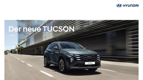 Hyundai Flugblatt | Tucson Seite 1