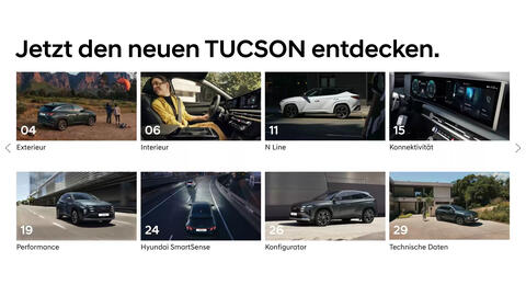 Hyundai Flugblatt | Tucson Seite 2