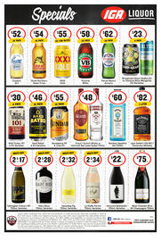 IGA Liquor catalogue week 5 Page 1