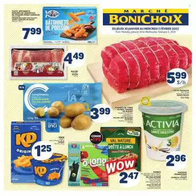 Marché Bonichoix flyer (valid until 5-02)