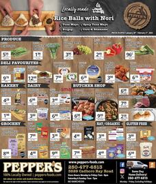 Pepper's Foods flyer week 5 Page 1