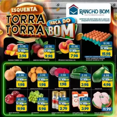 Catálogo Rancho Bom Supermercados (válido até 28-01)