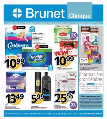 Brunet flyer (valid until 5-02)