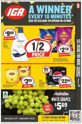 IGA catalogue (valid until 4-02)